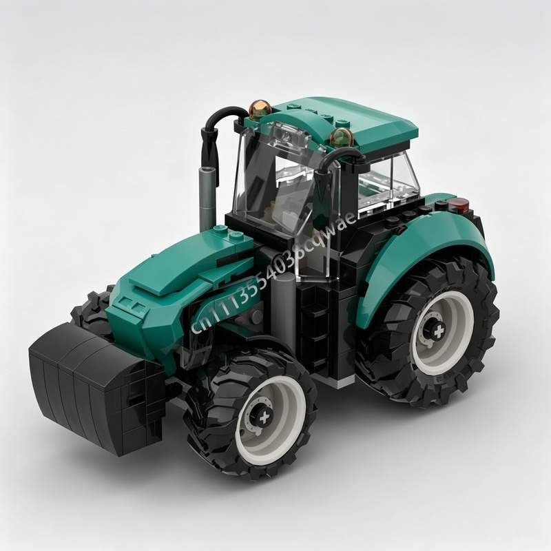 Farming Agriculture Model - 238PCS 트랙터 밸러스트 농업용 차량 MOC