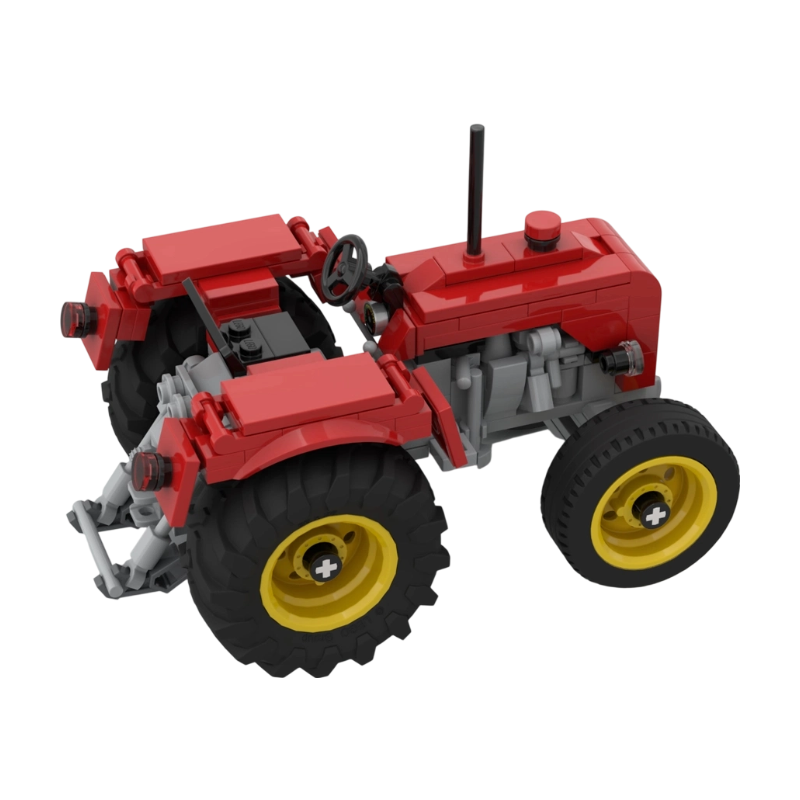 트랙터용 트레일드 디스크 모어 콤비 MOC 빌딩 블록  - Farming Agriculture Model 리뷰 및 가격