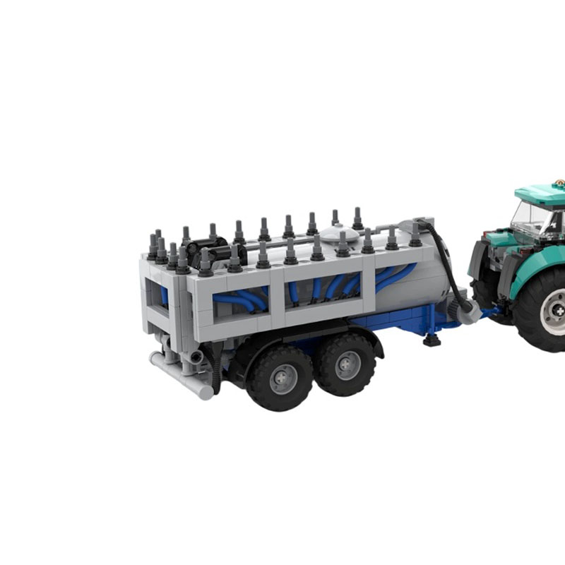 시티 트랙터 MOC 빌딩 블록, 농업 공학 차량 모델, - Farming Agriculture Model 리뷰 및 가격