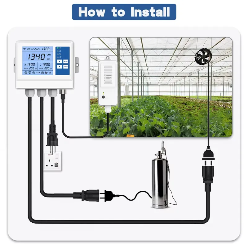 스마트 기후 제어기 와이파이 환경 제어기 과일 채소 재 - Farm Agriculture 리뷰 및 가격