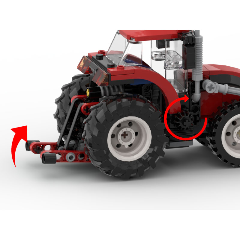 MOC-201541 시티 팜 농업용 트랙터 빌딩 블록  - Farming Agriculture Model 리뷰 및 가격