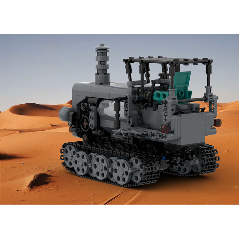 MOC-244038 도시 복고풍 농업용 트랙터 빌딩 블 - Farming Agriculture Model 리뷰 및 가격
