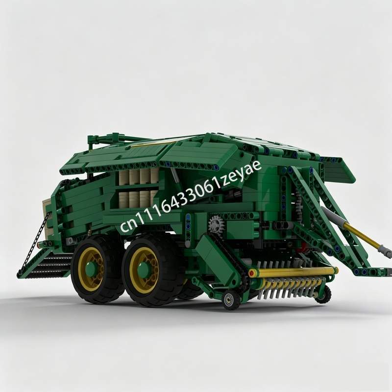 새로운 1535PCS 농장 베일 프레스 MOC 농업용  - Farming Agriculture Model 리뷰 및 가격